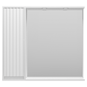 Зеркальный шкаф Brevita Balaton - 90 левый (белый)