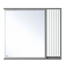 Зеркальный шкаф Brevita Balaton - 90 правый (комбинированный)