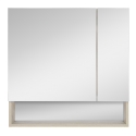 Зеркальный шкаф Misty Дунай - 75 с полочкой П-Дун04075-01