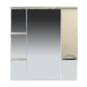 Зеркальный шкаф Misty Кристи 90 R бежевый П-Кри02090-031СвП