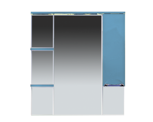 Зеркальный шкаф Misty Кристи 90 R голубой П-Кри02090-061СвП