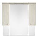 Зеркальный шкаф Misty Латте - 105 бежевый П-Лат02105-031