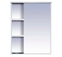 Зеркальный шкаф Misty Венера - 55 Зеркало-шкаф прав. со светом белое П-Внр04055-01СвП