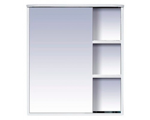 Зеркальный шкаф Misty Венера- 70 Зеркало-шкаф лев. со светом белое П-Внр04070-01СвЛ