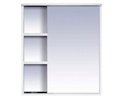 Зеркальный шкаф Misty Венера- 70 Зеркало-шкаф прав. со светом белое П-Внр04070-01СвП