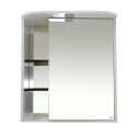 Зеркальный шкаф Misty Венера- 70 Зеркало-шкаф прав. со светом комбинированное П-Внр04070-25СвП