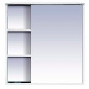 Зеркальный шкаф Misty Венера- 80 Зеркало-шкаф прав. со светом белое П-Внр04080-01СвП