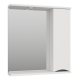 Зеркальный шкаф Misty Атлантик - 70 правый (белый) П-Атл-4070-010П