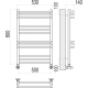 Полотенцесушитель Terminus Кельн П12 500х800