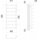 Полотенцесушитель Terminus Стандарт П8 400х800 бп500