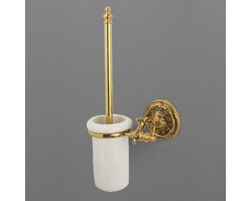 Ершик для унитаза Art&Max Barocco AM-1785-Do-Ant, античное золото