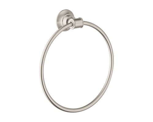 Полотенцедержатель кольцо Axor Montreux 42021820, 20.8 см, шлифованный никель