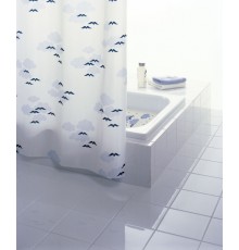 Штора для ванной комнаты Ridder Helgoland 180 x 200 см, синий/голубой, 46363
