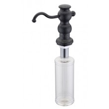 Дозатор жидкого мыла Zorg Inox ZR-25 ЧЕРНЫЙ МЕТАЛЛИК