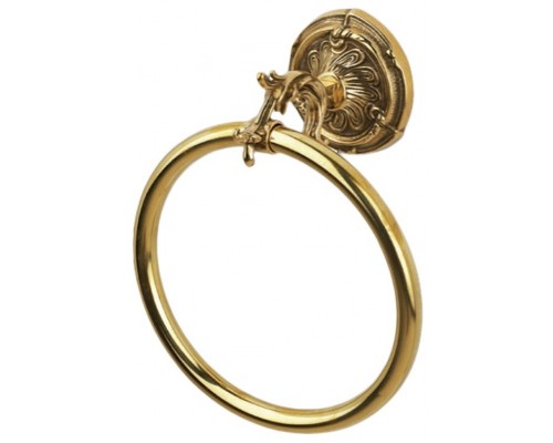 Полотенцедержатель кольцо ART&MAX BAROCCO AM-1783-Do-Ant, античное золото, 20x9x26 см