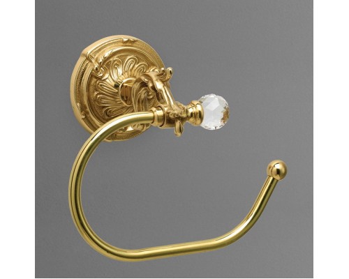 Бумагодержатель Art&Max Barocco Crystal AM-1782-Do-Ant-C, античное золото