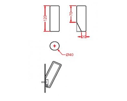 Крючок ArtCeram Postit PSC005 01 00