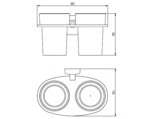 Стакан Novaservis Novatorre 12 0257.0