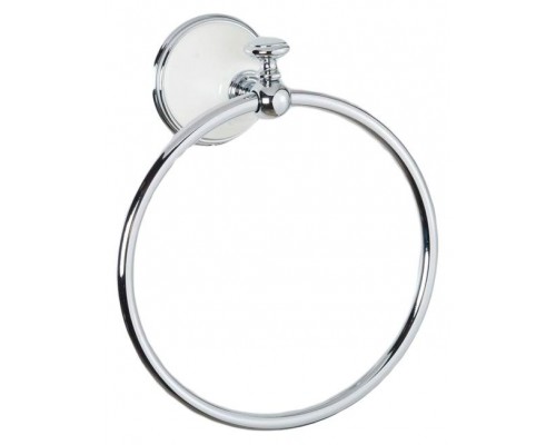 Полотенцедержатель кольцо ALL.PE Harmony HA015cr, 22 см, хром