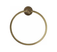 Полотенцедержатель кольцо Migliore Mirella, цвет - бронза, 20 см, 17172
