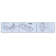 Коврик для ванной комнаты Ridder Tecno Ice 38 x 89 см, серебро, 68727