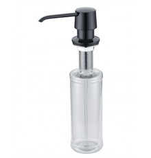 Дозатор жидкого мыла Zorg Inox ZR-20 BLACK, цвет черный