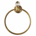 Полотенцедержатель кольцо Migliore.CRistalia 16773 - бронза, 25.8 см