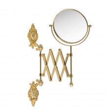 Настенное косметическое зеркало Migliore Elizabetta 17065 золото