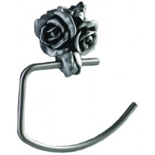 Полотенцедержатель Art&Max Rose AM-B-0916-T, серебро. 15.5 см