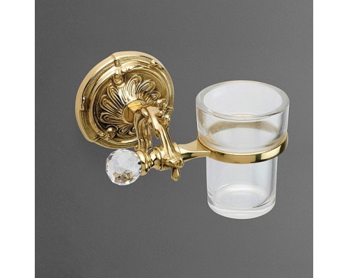 Стакан Art&Max Barocco Crystal AM-1787-Do-Ant -C, античное золото