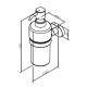 Дозатор для жидкого мыла Am.Pm Sense L A7436900, хром