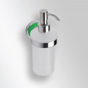 Дозатор жидкого мыла Bemeta Trend-i 104109018a 8 x 10 x 18 см, хром/зеленый