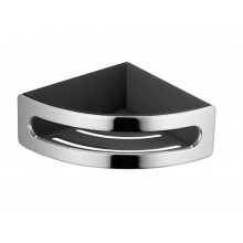 Угловая корзинка для губки Keuco Elegance New 11657 010001, хром/антрацит