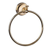 Полотенцедержатель кольцо ALL.PE Harmony HA015oro, 22 см, золото