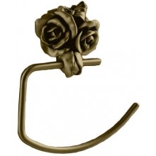 Полотенцедержатель Art&Max Rose AM-B-0916-B, бронза, 15.5 см