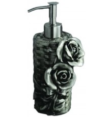 Дозатор мыла Art&Max Rose AM-B-0091A-T, серебро