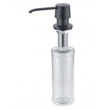 Дозатор жидкого мыла Zorg Inox ZR-20 ЧЕРНЫЙ МЕТАЛЛИК