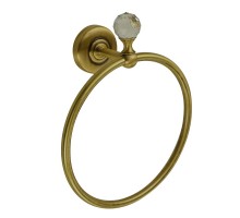 Полотенцедержатель кольцо Migliore Amerida 16562 бронза, 23.2 см