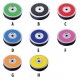 Полотенцедержатель двойной Bemeta Trend-i 104104058d 50 x 11.5 x 5.2 см, хром/голубой