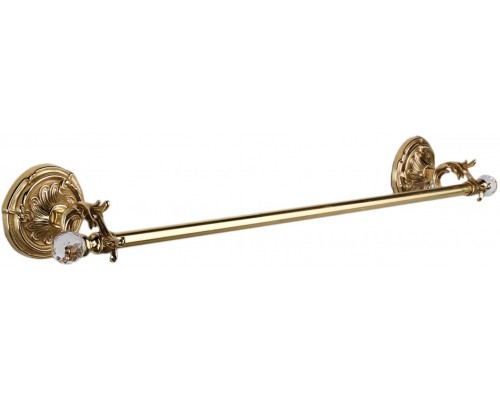 Полотенцедержатель Art&Max Barocco Crystal AM-1780-Do-Ant-C 54 см, античное золото