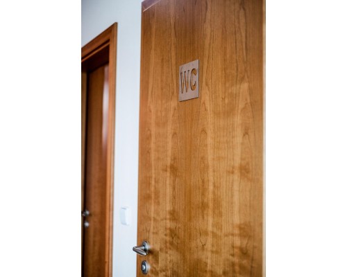Табличка «Туалет для инвалидов» Bemeta Hotel 111022022, хром глянцевый