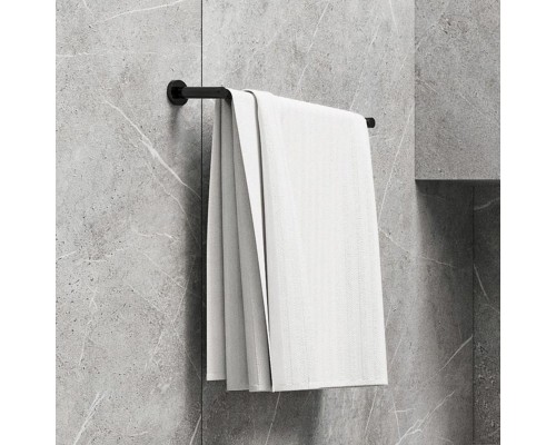 Вешалка для полотенца Omnires Modern Project MP60214BL 40 см, чёрный