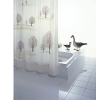 Штора для ванной комнаты Ridder Park 180 x 200 см, бежевый/коричневый, 47838