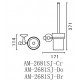 Держатель щётки Art&Max Antic Crystal AM-E-2681SJ-Br, бронза