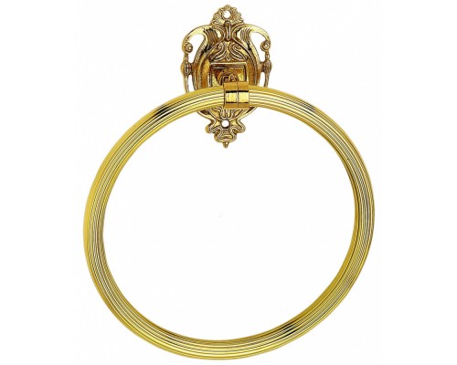 Полотенцедержатель кольцо Art&Max Impero AM-1231-Do-Ant, античное золото, 20 см