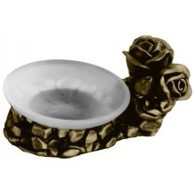 Мыльница Art&Max Rose AM-B-0091C-B, бронза