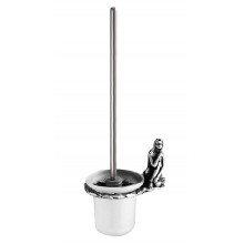 Ершик для унитаза Art&Max Juno AM-B-0711-T, серебро