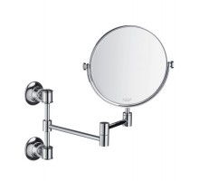 Настенное косметическое зеркало Axor Montreux 42090000, с увеличением, хром