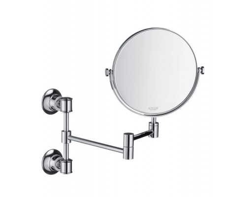 Настенное косметическое зеркало Axor Montreux 42090000, с увеличением, хром