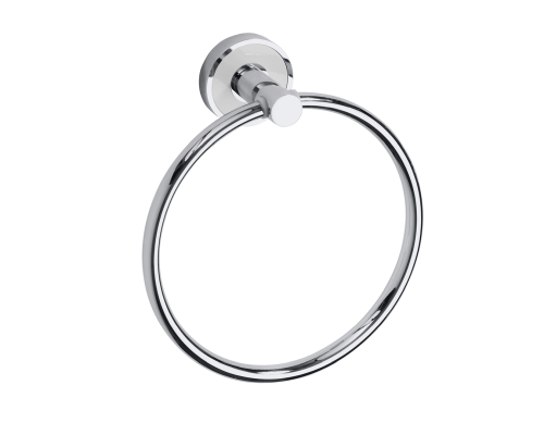 Полотенцедержатель-кольцо Bemeta Trend-i 104104068 16 x 5 x 19 см, хром/белый